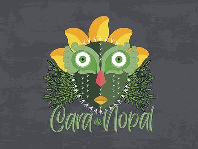 Branding Cara de Nopál branding logo