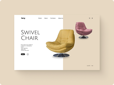 Landing page for SWIVEL CHAIR