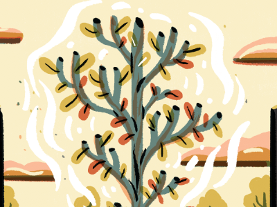 Tree illu crop - Magnify Money art drawing editorial illustration kansascity