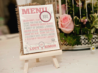 Wedding BBQ Menu