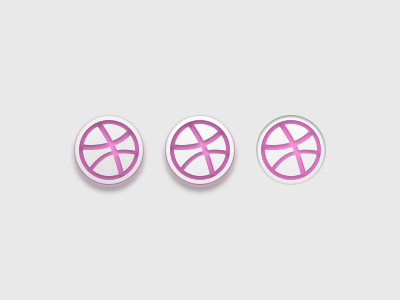 Swoosh basketball buttons dribbble grey pink triple white