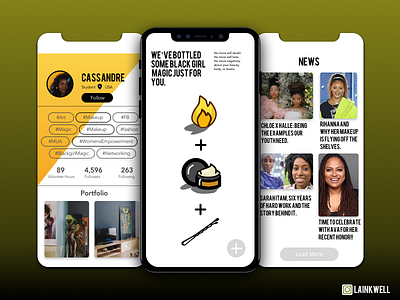 Black Girl Magic App Concept - 2