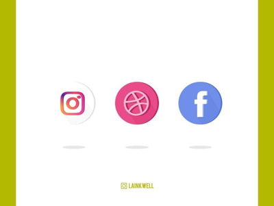 My Social Media weapons of choice dribbble facebook instagram