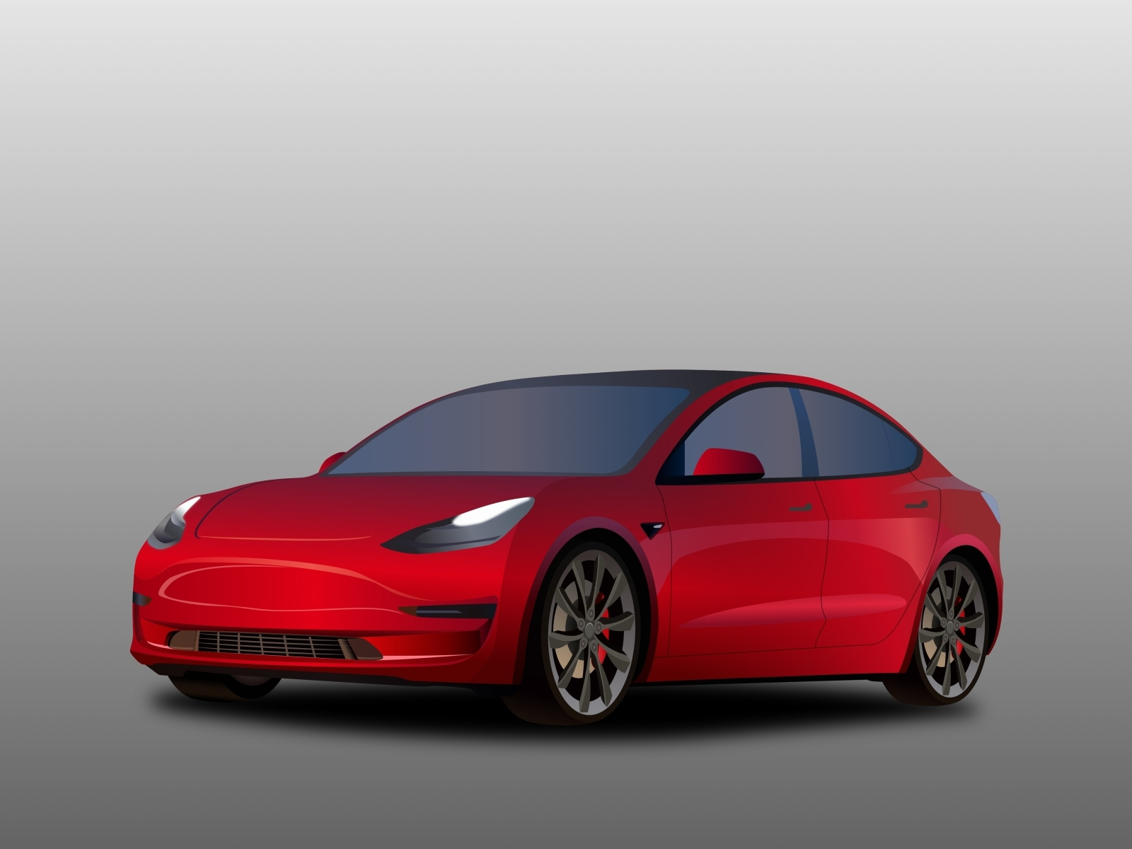 Tesla Model 3 By Afrel Refiana On Dribbble