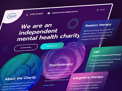 Wordpress Charity Landing Page Design