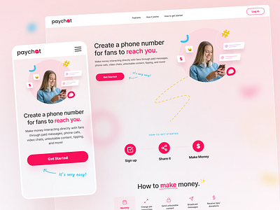 Paychat - Landing Page Exploration