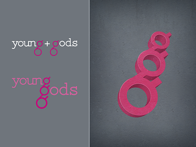 The Young Gods - logotype logo logotype music rockband theyounggods