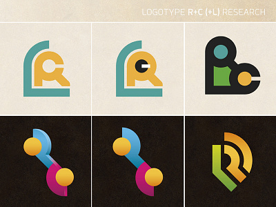 Logo RCL brand logo logotype design