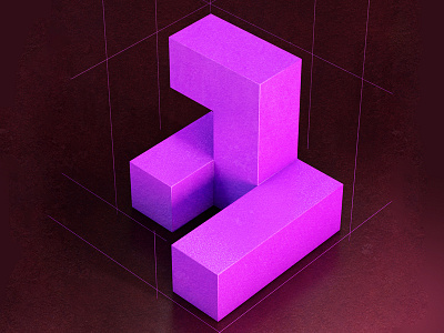 3 3 36daysoftype 3d alphabet numbers