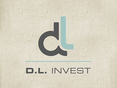 DL Invest logo study branddesign logotype vector