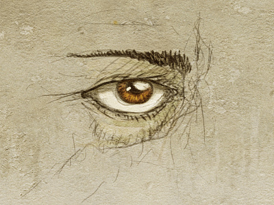 Orange Eye digitalpainting drawing sketch