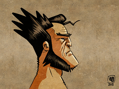 Logan characterdesign illustration logan vector