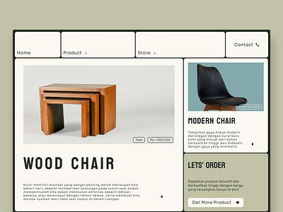 Web Design Furniture design minimalist ui userexperience userinterface webdesign webdesignfurniture
