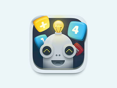 Daily UI - #005 - App Icon android app icon ios kids numbers