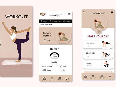 Daily UI 041/100 Workout Tracker