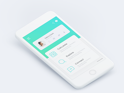 Lzf dashboard app clean dashboard interface minimalist mobile redesign ui user