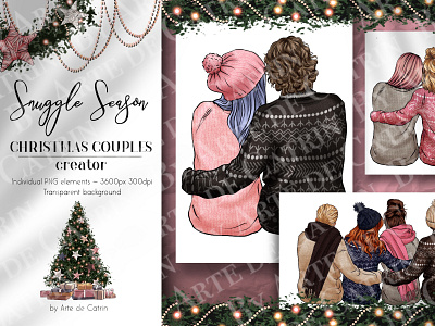 Snuggle Season, Christmas Couple Creator romantic design