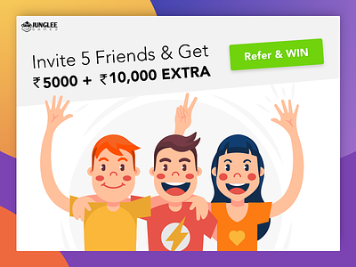 Invite Friends - Refer & Win