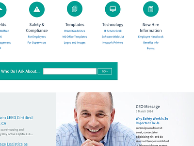 Another Intranet color intranet light sharepoint teal