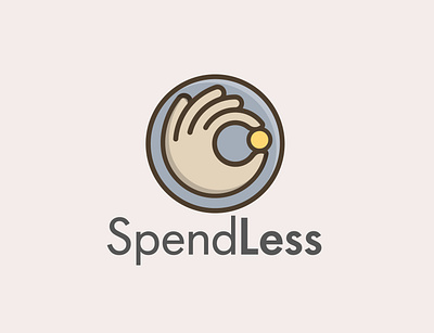 Spendless Logo Design lined logo logo logo design logo designer modern logo
