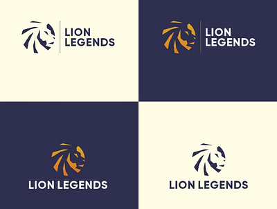 LionLegends Logo Design animal logo illustrated logo lion logo logo logo design logo designer