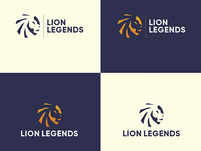 LionLegends Logo Design