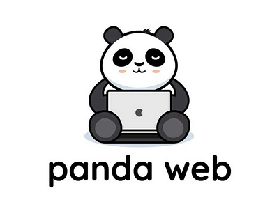 Panda Web Logo Design animal logo logo logo design panda logo
