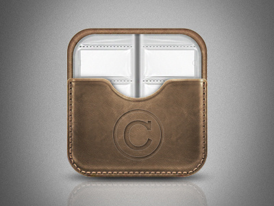 Card Case card case icon leather