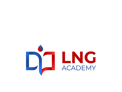 LNG Academy Logo Concept branding design graphic design logo minimalist modern vector