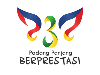 232nd Padang Panjang City's Anniversary Logo branding design graphic design logo minimalist modern vector