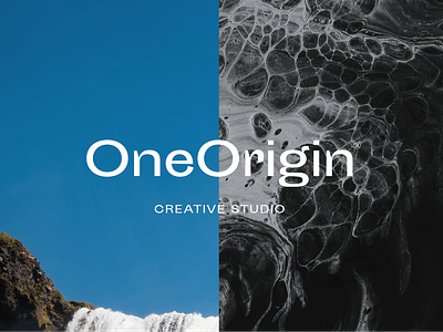 One Origin® Creative Studio creative studio design identity design logo design minimal studio studio identity