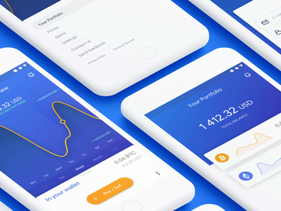 Crypto Wallet - UI Kit app dashboard design dribbble freebie kit sketch ui ux web