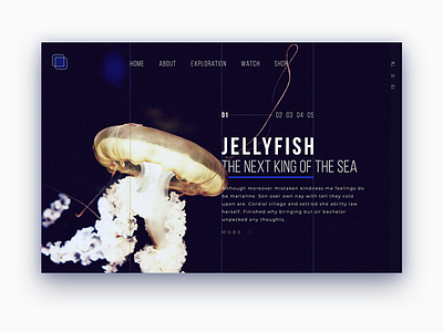 Jellyfish app design dribbble motion typography ui ux web
