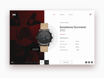 MVMT Watches app design design app dribbble ecommerce mvmt product product branding ui ux watch web