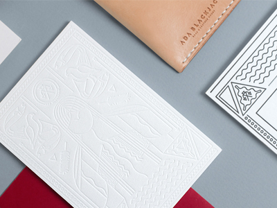 Ada Blackjack Branding by Tobias van Schneider on Dribbble