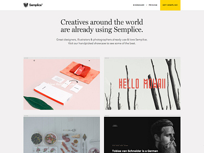 Semplice Showcase