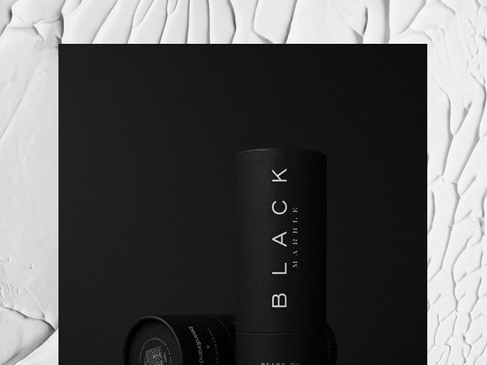 Black Marble Packaging by Tobias van Schneider on Dribbble