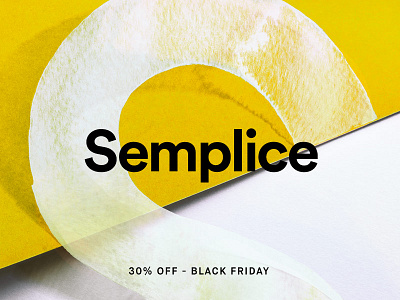 30% off on Semplice for Black Friday