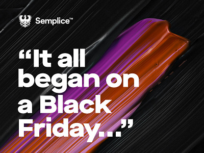 Semplice 30% OFF for Black Friday