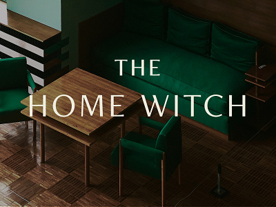 The Home Witch - Brand brand design brand identity branding illustration logo magic organization