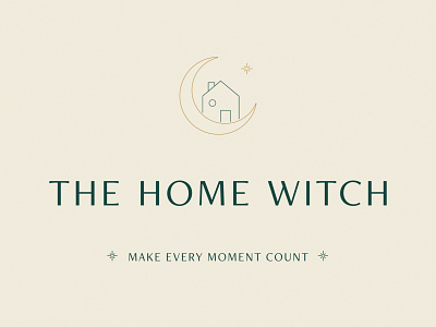 The Home Witch - Brand Details branding design feng shui illustration logo logo design magic organization