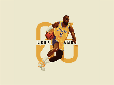 Lebron basketball illustration lebron nba sport
