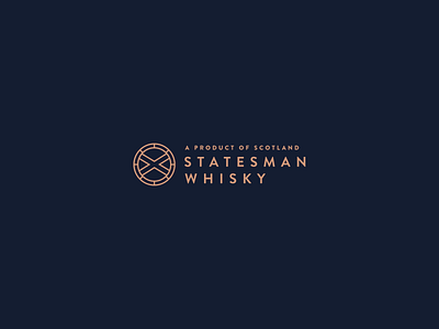 Statesman Whisky - Secondary Logo