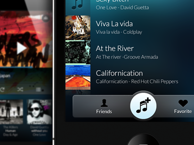 Music App Nav