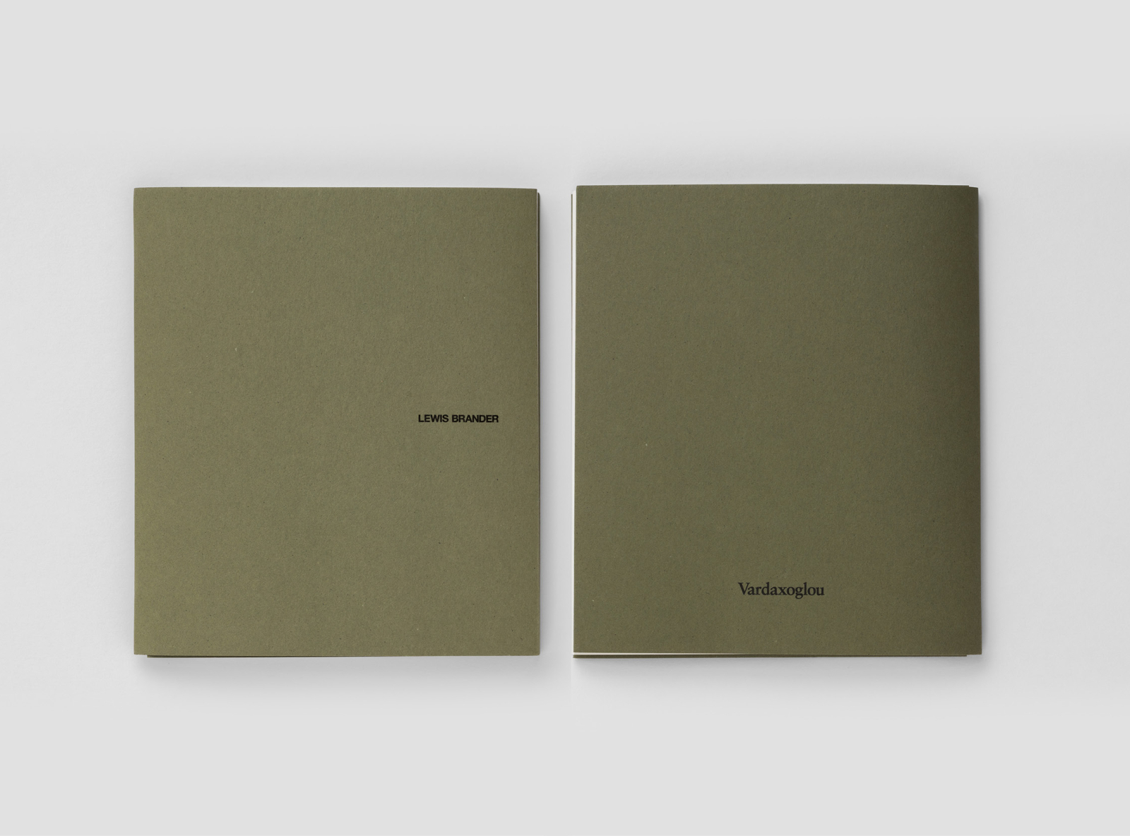 Exhibition booklet design, Vardaxoglou Gallery 2022 by Calum Reilly on ...