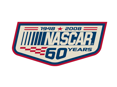 Nascar 60th Anniversary brand identity