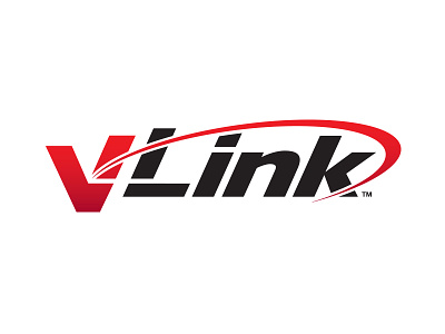 V Link brand identity