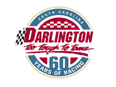 Darlington Raceway 60 Years brand identity
