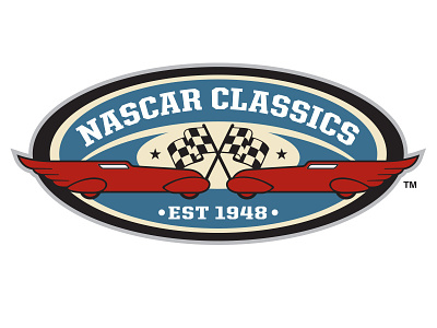 Nascar Classics brand identity