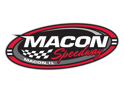 Macon Speedway - Macon, Illinois brand identity